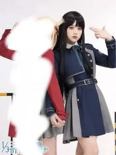 ☆新品☆三分妄想☆リコリス・リコイル 錦木千束 コスプレ 衣装 XL