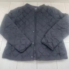 UNIQLO WARM PADDED インナージャケット Sサイズ ブラック②