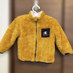 Champion フリースジャケット 90サイズ イエロー
