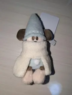 ディズニークリスマス　リルリンリン　ぬいぐるみバッジ　水色