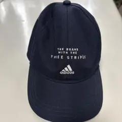 フリーサイズ51〜54㎝ adidas キャップ ネイビー CORDURAのサムネイル