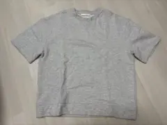 ZARA メンズ 半袖 スウェット グレー S