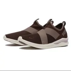 PUMA メッシュ スリッポン ブラウンLQD FLASH 28cm 限定モデル