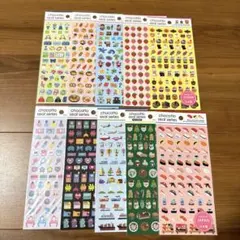 キャンドゥ ちょこっとシール 10枚セットFF