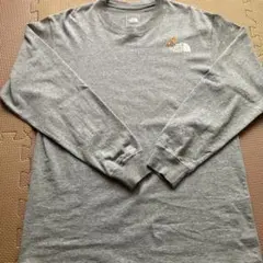 【THE NORTH FACE】グレー 長袖Tシャツ S