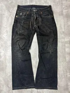 正規品 TRUE RELIGION BOBBY 33 デニムパンツ io着用 - メルカリ