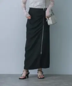 URBAN RESEARCH HEYUMM へユム ジップデザインナロースカートのサムネイル