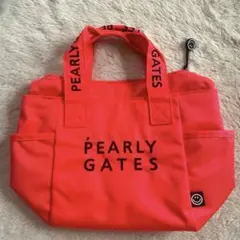 新品 PEARLY GATES カートバッグ ネオンオレンジのサムネイル