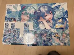 LOTTE 初音ミク 星街すいせい コラボ ポスターセット 20名様限定商品。のサムネイル
