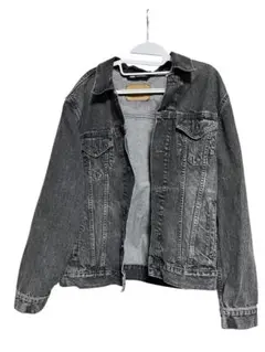 ZARA ブラックデニムジャケット Mサイズ