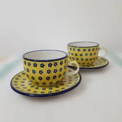 ポーランド食器Ceramika 楕円ボウル☆ 2個セット - メルカリ