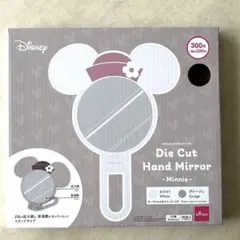 ディズニー ダイカットハンドミラー ミニー ホワイト 拡大鏡 普通鏡 ダイソーのサムネイル