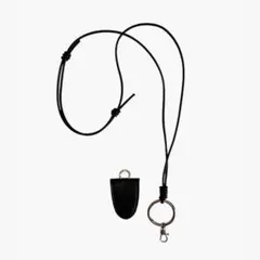 レザーショルダー ブラック スマホショルダー ショルダーストラップ スマホ