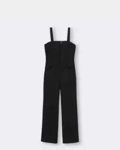 GUベアトップサロペット黒