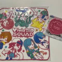 プロセカ❤️ビビバス セガラッキーくじ ハンドタオル ラバーキーホルダー