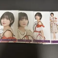中西アルノ 乃木坂46 ビリヤニ 封入 生写真 ４種 コンプ