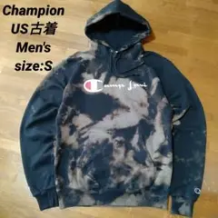 チャンピオン タイダイ US古着 パーカー Men's size:S