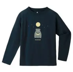 WIC.ロングスリーブT Kid's ツキノワグマ 160