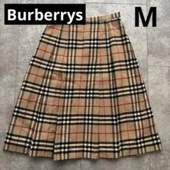 【希少】Burberrys ノバチェック プリーツ　スカート　ヴィンテージ