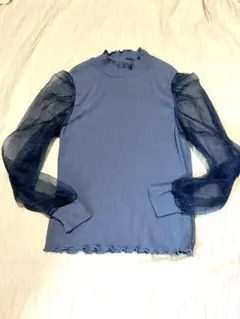 GRL グレイル　シースルー　長袖　カットソー　トップス