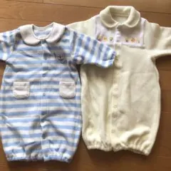 ベビー服 ツーウェイ・ドレスオール 50-60cm 2点セット
