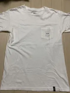 HUF ホワイト Tシャツ ポケット付き
