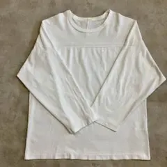 COMOLI コモリ フットボールTシャツ 白 2 N03-05001 - メルカリ