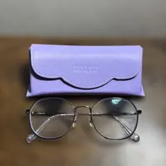 Anna Sui メガネ 眼鏡 ケース付き