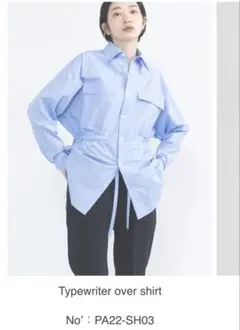 Typewriter Over Shirt PA22-SH03のサムネイル
