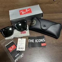 白岩美佐江様 専用】Ray-Ban Wayfarer サングラス ブラック - メルカリ