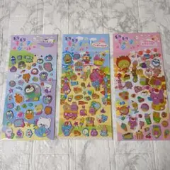 セリア　キラキラキューティーシール　３点