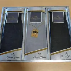 Chester Barrie メンズ ソックス 3足セット 麻100%