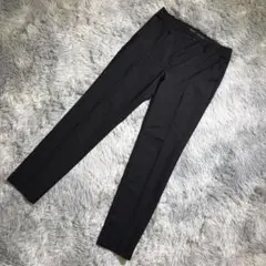 ZARA ザラ（36）スラックス パンツ テーパード グレー センタープレス