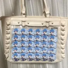 すとぷり 莉犬くん 痛バ WEGO レースアップ痛バッグ L 白 - メルカリ