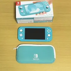 Nintendo Switch Lite ターコイズ 初期備品・ケース・ソフト付 - メルカリ