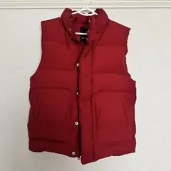 GAPダウンベスト XS 赤