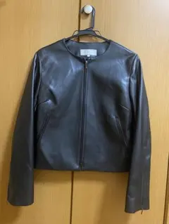 レザージャケット 黒のサムネイル