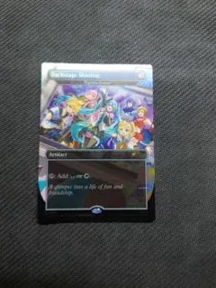 MTG Backstage Monitor 虎目石のカメオ 初音ミク Foil