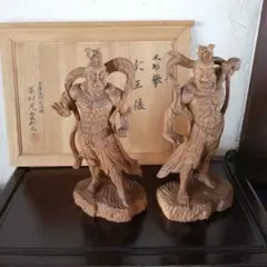 石川雲蝶 木彫 獅子木鼻 阿吽 一対 仏教美術 彫刻 神社仏閣 古美術 骨董品 石川雲蝶 木彫 獅子木鼻 阿吽一対 仏教美術 神社仏閣 社寺建築 古美術