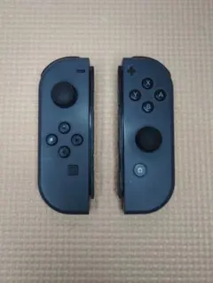 【美品】Nintendo Switch ジョイコン グレー ニンテンドー 純正品