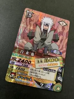 NARUTOカードゲーム 自来也 忍-352 金色箔押し - メルカリ