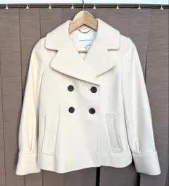 ホワイト ピーコート
