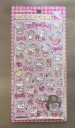 ボンボンドロップシール　サンリオ ⭐︎ハローキティ（ピンク）