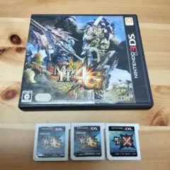 3DS カセット モンスターハンター4G X セット
