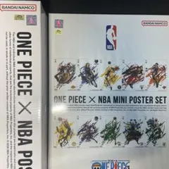 ONE PIECE × NBA MINI POSTER SET B4サイズ - メルカリ