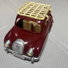シルバニアファミリー 赤い車 荷物ラック付き