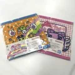 たまごっち 一番くじ E賞 あのころのハンドタオル まめっち めめっち