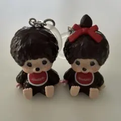モンチッチ キーホルダー 2個セット　めじるしアクセサリー　フィギュアのサムネイル