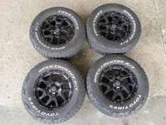デリカD5などに！ 中古タイヤホイールセット ナイトロパワー オープンカントリーのサムネイル