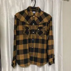 FLAT HEAD COMPANY チェックシャツ L